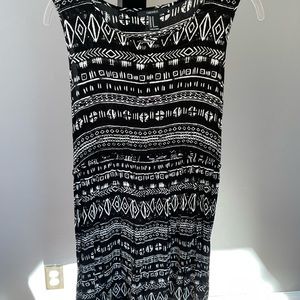 Flowy Aztec Dress